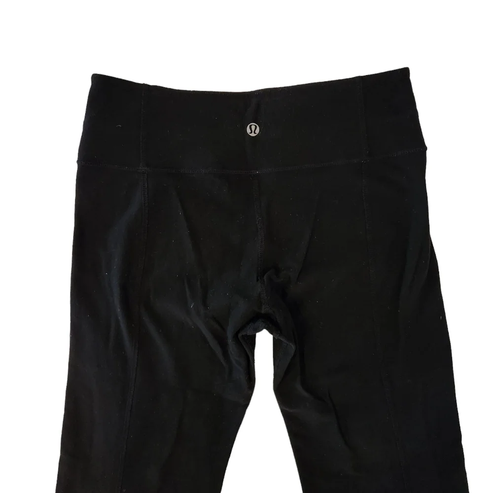 Lululemon Reversible Flare Leggings - Black & White - Picture 8 of 11